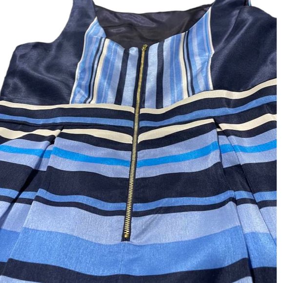 Julian Taylor NY -Wedding Guest Party Pleated Dress with Pockets ~ size 14 - Picture 15 of 15